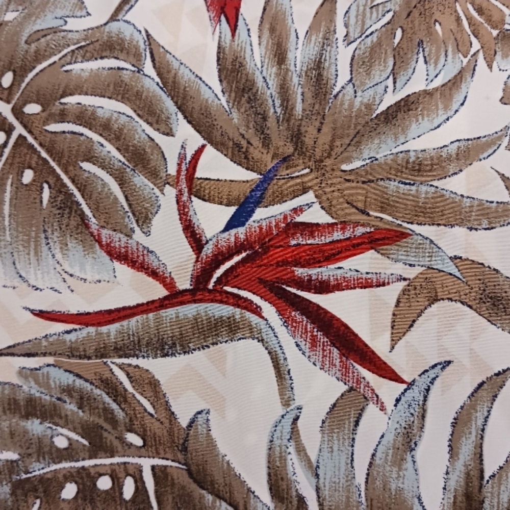 2PC Vintage Hilo Hattie Tank Top & Wrap Midi Skirt Set Bird Of Paradise Fujiette - Picture 5 of 11